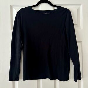 Talbots Black Long Sleeve Shirt MP